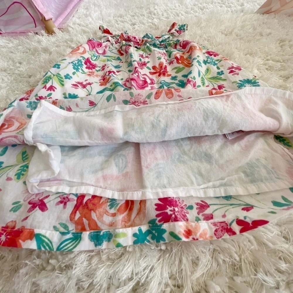 Girls flowers summer dress